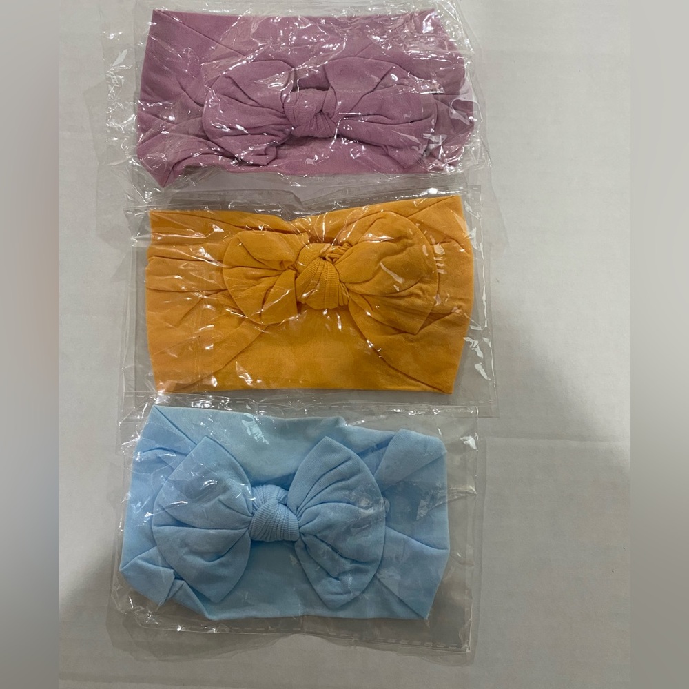 Baby girl stretch headbands